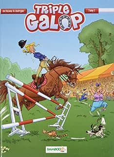 jaquette livre Triple galop, Tome 1 :
