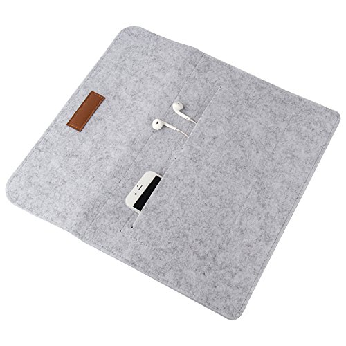 VANCOO 13-13 3 Zoll Laptop H  lle Laptop Tasche Tragetasche Aktenkoffer Tragetasche mit Maus Tasche   Power Tasche f  r 12 9 iPad Pro   MacBook Air   