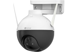 EZVIZ C8C Lite Zewnętrzna kamera nadzorująca WiFi 1080P 2,4 Ghz z głowicą silnikową, zewnętrzna kamera 360°, wodoodporna IP65, H.265, wykrywanie kształtu człowieka, 30 m noktowizor, kompatybilna z