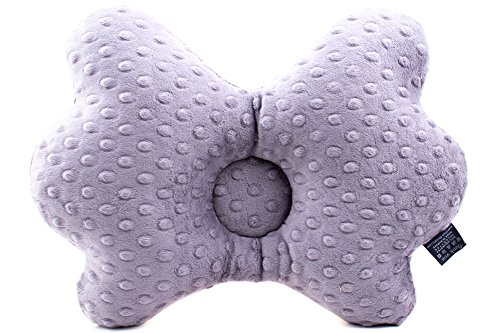 JoGo Designs® Babykissen | patentiertes Babykopfkissen gegen Verformung des Kopfes | für eine gesunde Kopfform | viskoelastischer Schaumkern | mit Kinderärztin entwickeltes Kissen gegen Plattkopf - 2