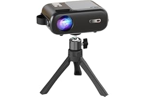 HORLAT Mini Proiettore Treppiede 1080P Full HD supportato, Mini proiettore treppiede, proiettore treppiede per Mini Proiettore(Viola)