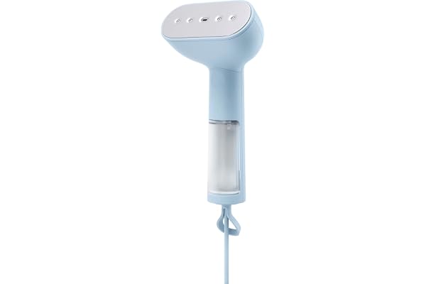 Steamery Handheld Clothes Steamer Cirrus Core, 1350W, Steam Output 21g/min, Heat up in 15 Seconds, Dry Steam Technology, Hanging Loop, Visible Water Tank, Portable, Scandinavian Design