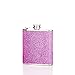 Produktbild North Shire Frauen Pocket Flachmann für Alkohol Spirituosen Whisky Vodka Stores 6 Unzen, Heavy Duty 304 Edelstahl Bling Glitter Pink 100% Auslaufsicher