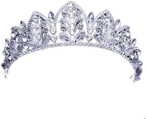 GWQ Bride Wedding Alloy Crown Crystal Flash Drilling Headband Crown Holy Communion Headdress Hair Accessories