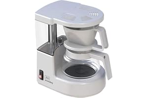 Melitta, 1015, Macchina da caffè Aromaboy, 2 tazze, caraffa in vetro, spegnimento automatico bianco