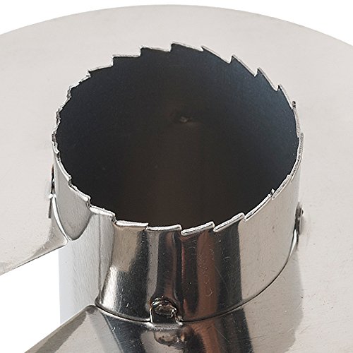 Newdora Edelstahl Ananasschneider, Schäler und Entkerner,Fruit Ananas-Entkerner Schneide Cutter Schäler aus Edelstahl - 6