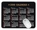 Produktbild Simple Calendar for 2019 Years Mouse pad Gaming Mouse pad Mousepad Nonslip Rubber Backing