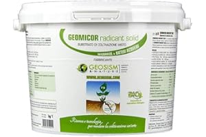 GEOSISM & NATURE Geomicor Radicant Solid, (1 kg), granulowane inokulum grzybów mikoryzowych i bakterii ryzosferowych do warzyw, ro?lin i kwiatów