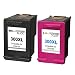 Produktbild Kyansin 2er-Pack Tintenpatronen als Ersatz für HP 300 XL HP 300XL HP300XL Schwarz Druckerpatronen für HP Deskjet D1660 D2560 D2660 D5560 F2400 F2420 F2480 F2492 F4210 (1x Schwarz, 1x Farbe)