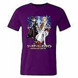 Men's Cotton T shirt Kirito and Asuna - Sword Art Online S