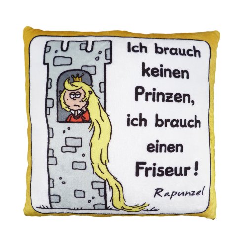 Sheepworld 42387 Plüschkissen Rapunzel