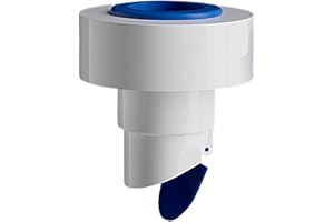 LOVEMETOO Clapet Anti Odeur | Joint De Tuyau De Vidange Pour Machine À Laver | Double Evacuation Machine A Laver | Bouchon En Silicone Anti-odeurs | Bouchon En Silicone Tuyau D'évacuation | Joint Tuyau Vidange