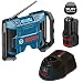 Produktbild Bosch Soundset MAXI Akkuradio - Netzradio GML 10,8V-Li 2x5Watt Musikleistung mit AUX-In-Kabel + 1x Akku 10,8V 1,3AH + Ladegerät AL1130CV