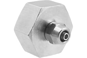 LTTEEA Adattatore per Collegamento Idraulico del Filtro Dell'acqua Del Frigorifero,Connettore da 3/4" Femmina a 1/4",Compatibile con Frigoriferi,Frigoriferi e Congelatori Italia,Adattatore per Tubo