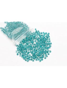 ILOVEDIY 500 Rocailles Perlen Glasperlen 4mm Bastelperlen zum Basteln DIY Schmuck