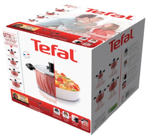 Tefal Tempo 4 Piece Pan Set