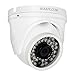 Price comparison product image HOSAFE Dome IP Camera with audio Outdoor 1080P, Home Security Surveillance Camera, 50ft night vision, Motion Detection Alert, Support Windows/Mac/Android/iPhone, Compatible with ONVIF NVR or Software (Blur iris, ispy, Synology, etc)