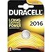 Produktbild 1 x Blister Duracell CR2016 Lithium-Knopfzellen, 3 V Lithium Battery Duracell