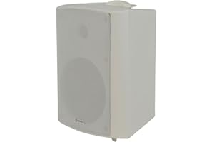 Adastra BP Series 13,3 cm 100 V 90 W Haut-parleurs résistants aux intempéries 6.5" Blanc