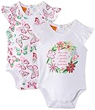 Pumpkin Patch Baby Girls 0-24M 2Pk Smocked Bodysuit