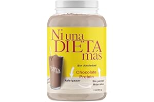 NI UNA DIETA MÁS Reduziert den Bauch mit Protein, um Angst vor dem Essen zu entfernen (für Kinder und Erwachsene) Schokoladengeschmack
