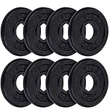 Robust und widerstandsfähig: Gewichtsscheiben aus Guss sind perfekt für intensives Training