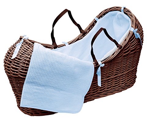 Preisvergleich Produktbild Dark Pod Moses Korb / blau Wiegenkorb