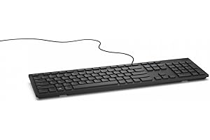 Dell Multimedia Keyboard, KB216, UK (QWERTY), Black