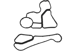 CANDEON Gehäusedichtung 1 Motorölfiltergehäusedichtung für 11428637821 11428637820 einstellen