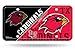 Produktbild Rico NCAA Lamar Cardinals Metall License Plate Tag