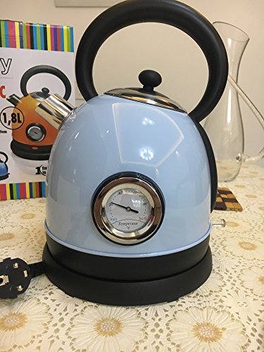 TXZ Acier Inoxydable Bouilloire lectrique Maison Piano Peinture Rtro Mignon Bouilloire Bouilloire lectrique