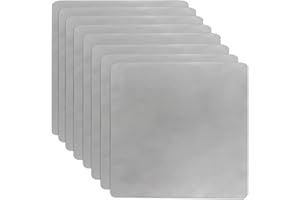 MenYiYDS 8 Pcs Gamuzas para Gafas Microfibra Paños de Limpieza，Paños para limpiar gafas en la calidad óptica - 20 x 20 cm - paños de microfibra-para la Limpieza de Gafas, Lentes de Camara, Tabletas