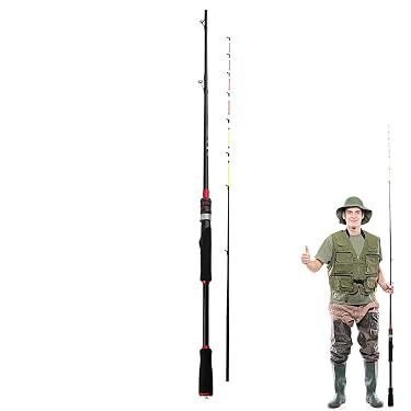 Caña De Pescar De Viaje Plegable - Fibra De Vidrio, Longitud 165 Cm (plegada 47 Cm), 4 Secciones, Ideal Para Pesca De Trucha, Carpa, Agua Dulce O Salada, Portátil Para Mochila