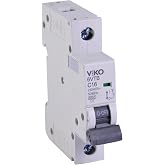 Viko 6VTB-1C16 Otomatik Sigorta 6kA C Tipi 1 Kutup 16A