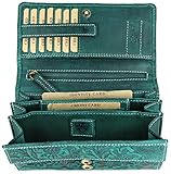 ✔ BESTE QUALITÄT: Vintage Leather ! - Ihre neue Damen Geldtasche aus dem Hause BELLI besteht aus geschmeidigem Vintage Leder. Qualität, die Sie bei jeder Berührung spüren und lieben werden. Kleine Narbungen im Leder sind völlig normal und zeugen von echtem, hochwertigen Leder. Hierdurch bekommt jedes Leder-Portemonnaie seinen eigenen Charakter und ist einzigartig.