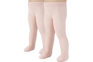 CALZITALY PACK 2 PARES Medias Tupidas para Bebe, Pantis para Recien Nacidos, Blanco, Azul, Rosa, 3-24 Meses, 40 DEN, Made in Italy