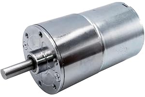 GA37RG 24V 12V DC Motor 2/5/10/15/20/30/50/85/120/150/200/300/500/550/1000 RPM Utgångshastighet Kugghjulsmotor 37MM centralaxel(100rpm,12V)