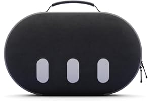 Aubika Para Meta Quest 3 Bolsa, Funda Dura para Accesorios Oculus Quest 3, Compatible con Auriculares Quest 2/Pico 4, Viaje y Almacenamiento