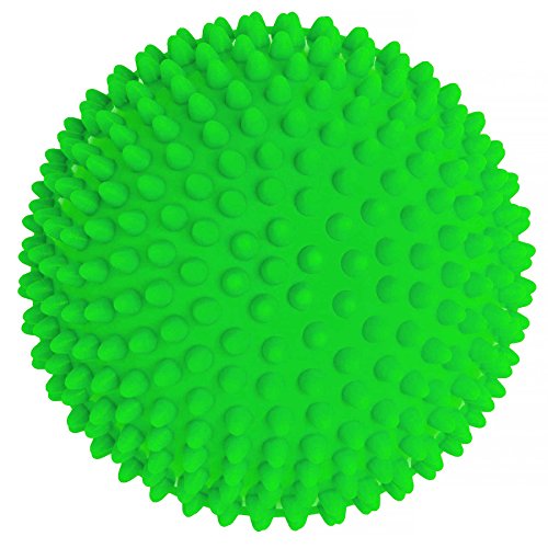 Balance-Kugel »Igel« zur Steigerung der Balance / Koordination. Ideal für Balance-Training 320g zirka 8cm hoch und 16cm Durchmesser in blau, rot, türkis oder schwarz. - 2