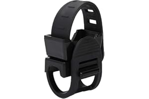 KEENSO Uniwersalny Uchwyt na latarkę rowerową, Regulowany Obrót o 360 Stopni Uchwyt na Reflektor Rowerowy Stojak na latarkę na Rower Akcesoria Zrób to Sam