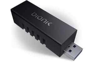 BIONIK Giganet Adapter High Speed Usb 3.0 Ethernet Adapter For Nintendo Switch [Nintendo Switch ]