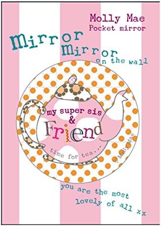 Super Sister Pocket Compact Mirror by Molly Mae (G02)