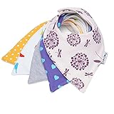 Packung mit 5 Lovjoy Mädchen Lätzchen (Chirpy & Cheerful) - 2