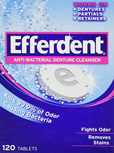 Efferdent Efferdent Anti-Bacterial Denture  s, 120 tabs