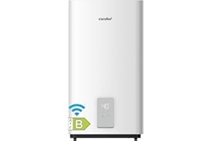 COMFEE' CWH15ED1380EUW Chauff-eau électrique mural 80L, Accumulation sous évier, Compact et facile à installer, Contrôle vocal, Connection Wi-Fi, Contrôle à distance par APP, Blanc