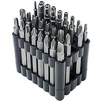 DAKCOS Embout Visseuse Embouts Hexagonaux De 75mm De Long En S2, Tournevis Hexagonal 1/4'' H1.5, 2, 2.5, 3, 4, 5, 6, 8, 10