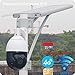 Produktbild integrierte solar - Wireless - HD 1080p für 4g Sicherheits Kamera - ip - CCTV systeme mit SIM - Card - Slot und 32 gb Recording - Karte