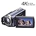 Produktbild Videokamera Camcorder 4K Videokamera 48MP Wi-Fi Ultra Digitalkamera 3,0 ' ' Touchscreen Nachtsicht Video-Camcorder mit Pause-Funktion