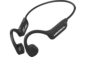 MONODEAL Cuffie Conduzione Ossea Open Ear Auricolari Conduzione Ossea Bluetooth 5.3 Wireless Cuffie Sport Impermeabili IPX6, Porta Ricarica Type-C, Cuffie a Conduzione Ossea per Corsa Camminata Fitness Ufficio