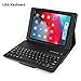 Produktbild Wirless Tastatur Hülle Keyboard Case für iPad Pro 11 Inch 2018 , Ultradünn Smart Shell mit magnetisch tandfunktion Hülle mit Abnehmbar Kabellose Tastatur Case Leder Hülle , Auto Sleep/WakeSchwarz